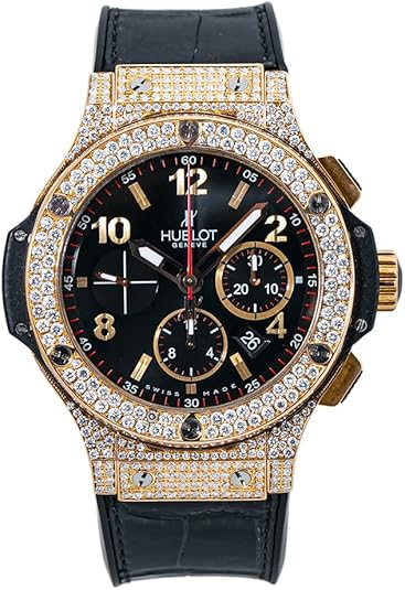 Hublot Big Bang 301.PX.130.RX.174 Men's Watch 18K Rose Gold 45MM with Diamonds